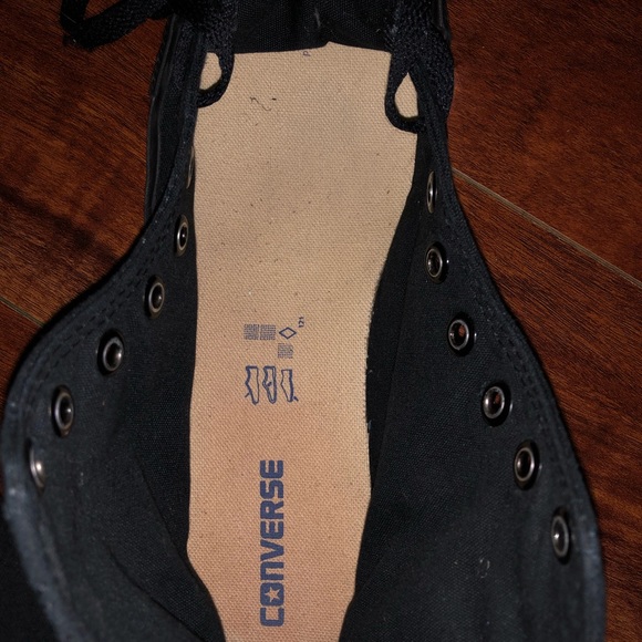 black high top converse - Picture 3 of 4